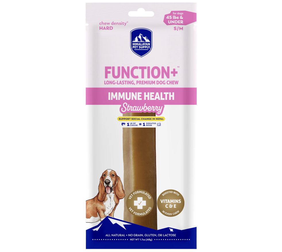 Himalayan Immune Health Function+ Strawberry Chew for Dogs - Small/Med