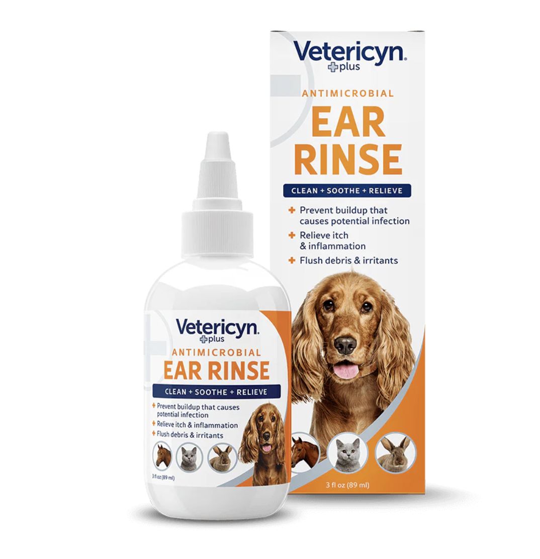 Vetericyn Plus All Animal Ear Rinse 3oz