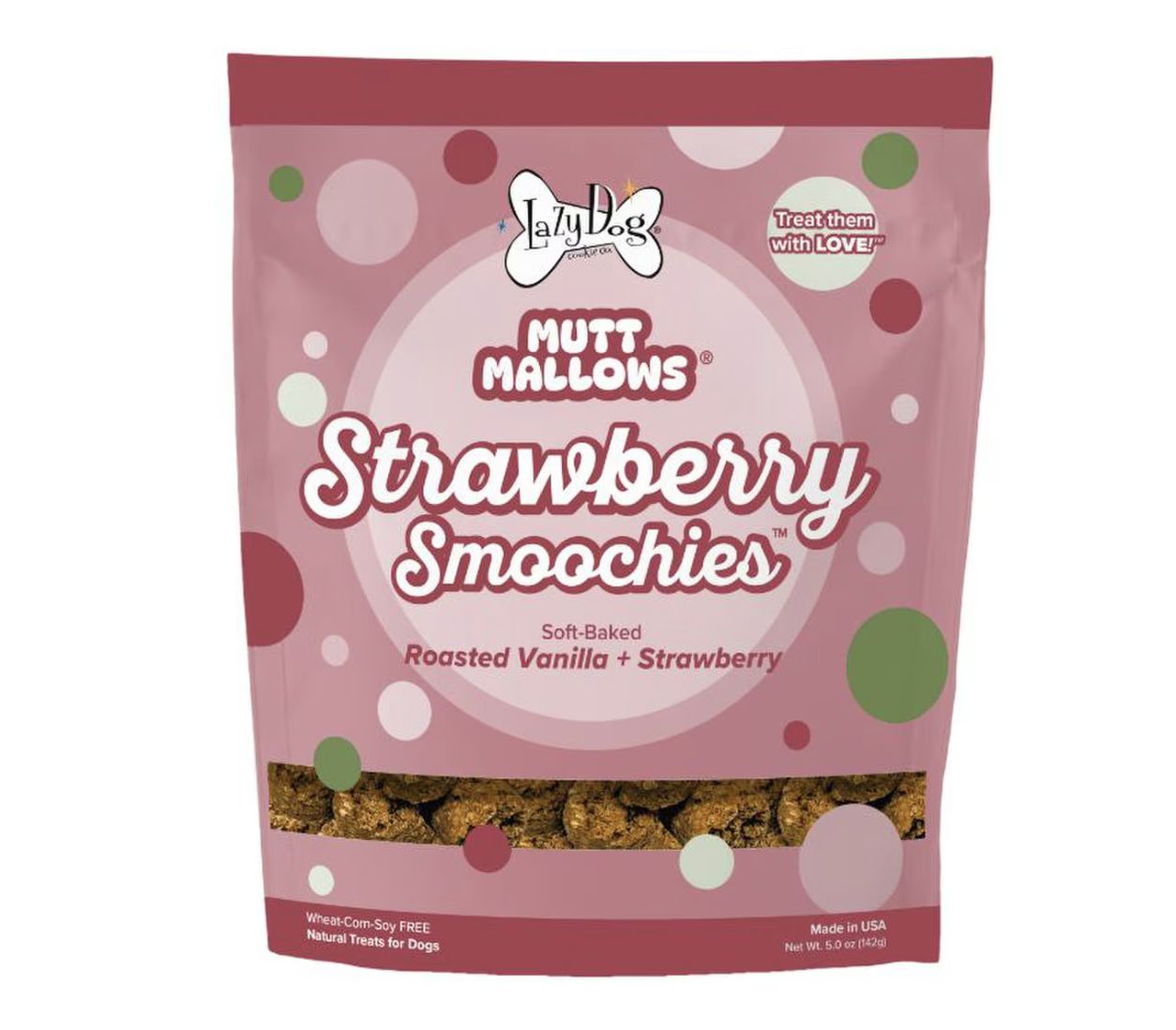 Lazy Dog Mutt Mallows Strawberry Smoochies