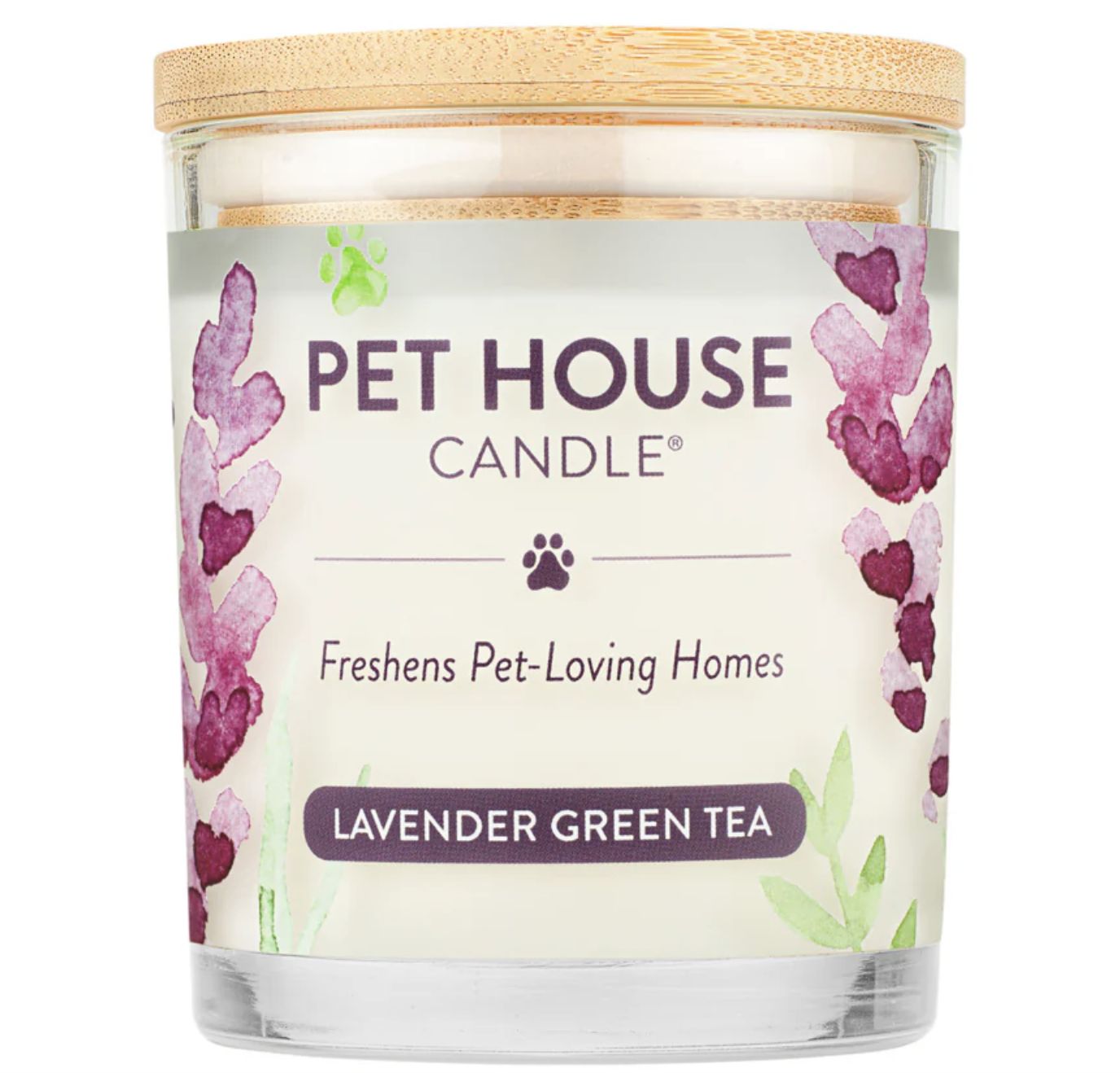 Pet House Lavender Green Tea Candle 9oz