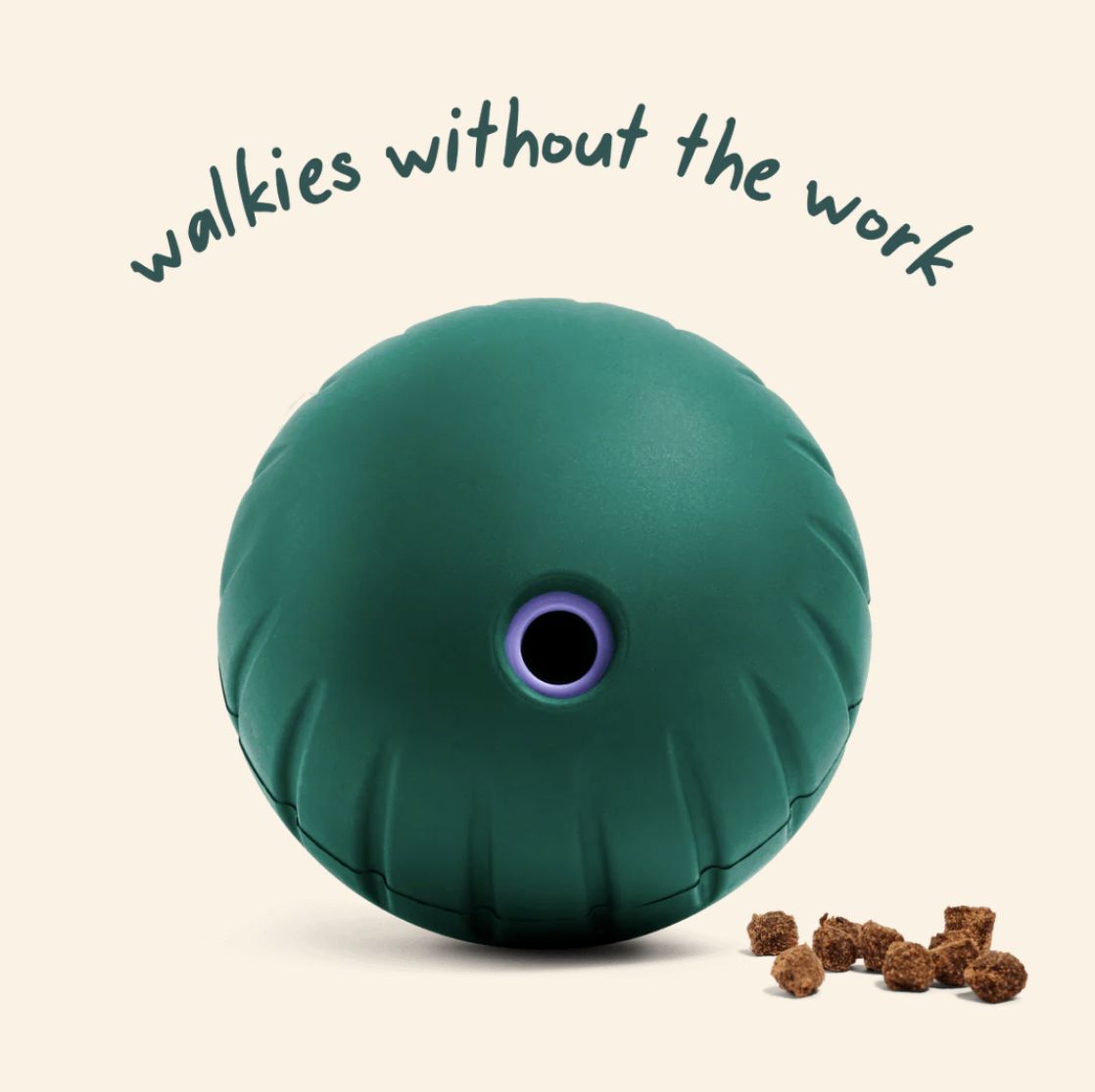 Woof Forest Green Walkabout Slow Feeder - Sm
