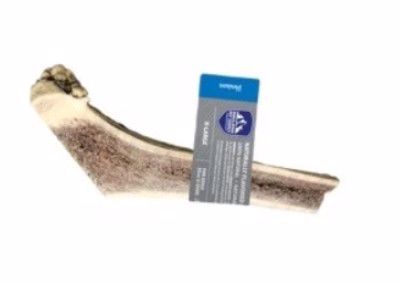 Himalayan Venison Infused Red Tail Deer Split Antler Dog Chew- XLarge