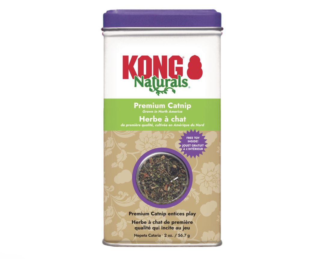 Kong Naturals Premium Catnip Tin- 2oz
