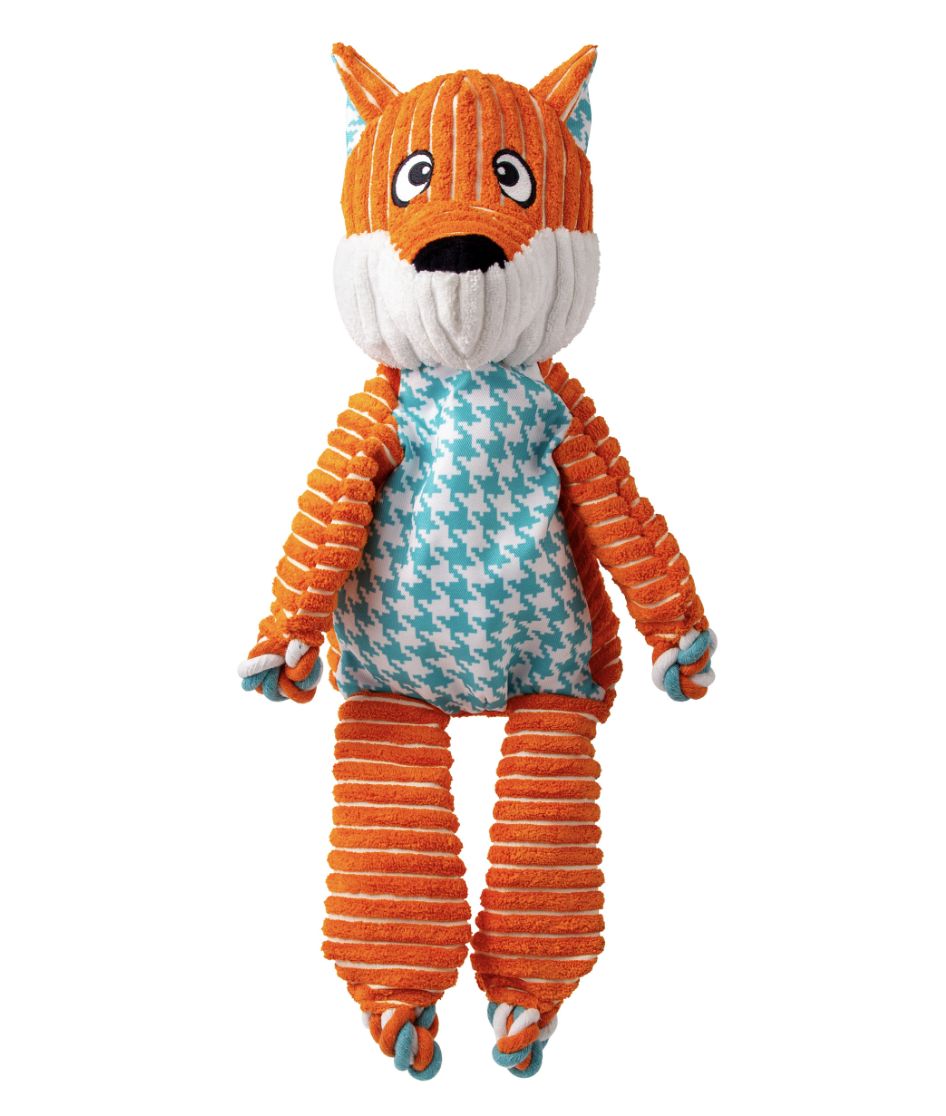 KONG Fox Floppy Knots Squeaker Dog Toy - XL