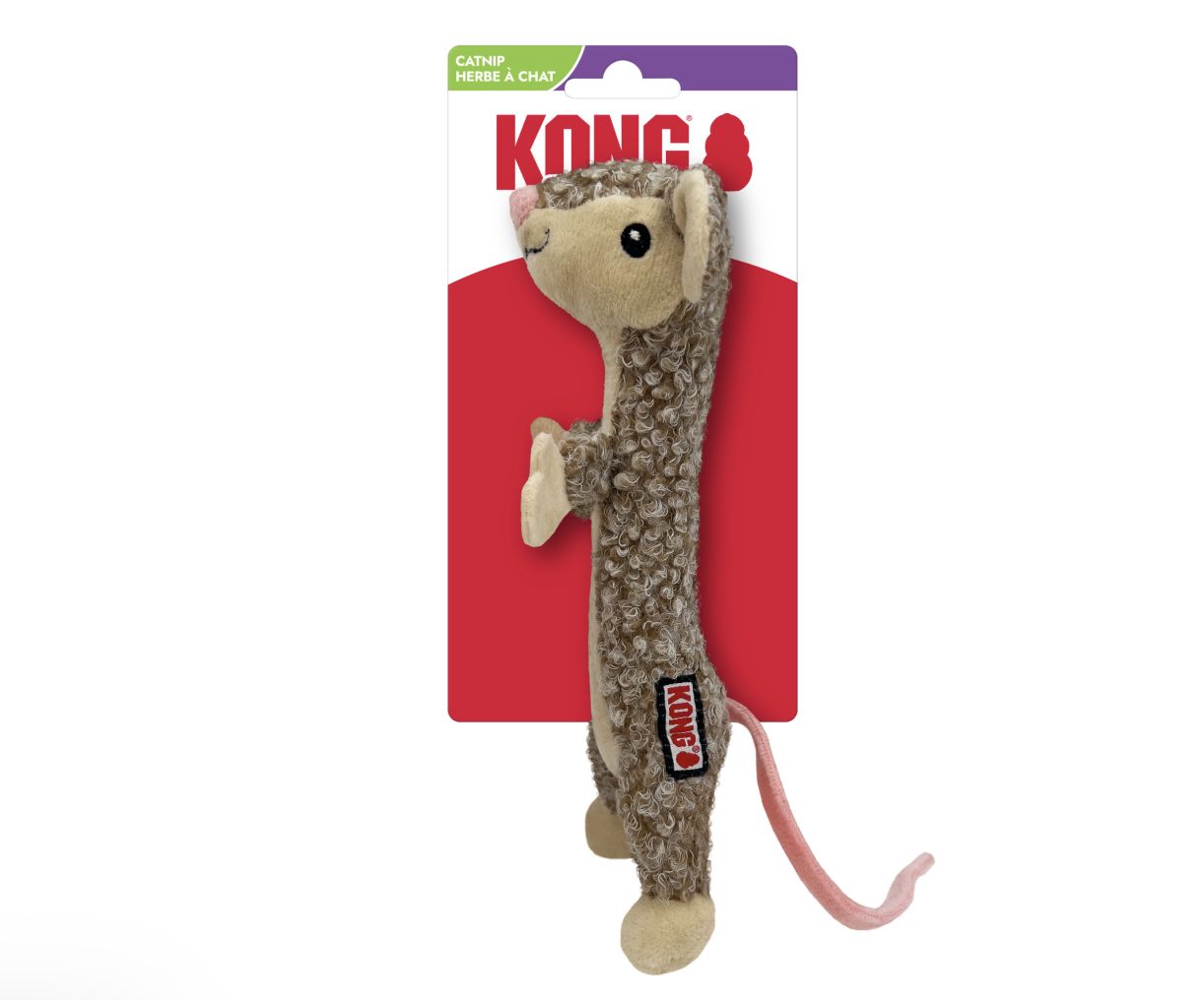 Kong Mouse Catnip Luvs Cat Toy 7.75"