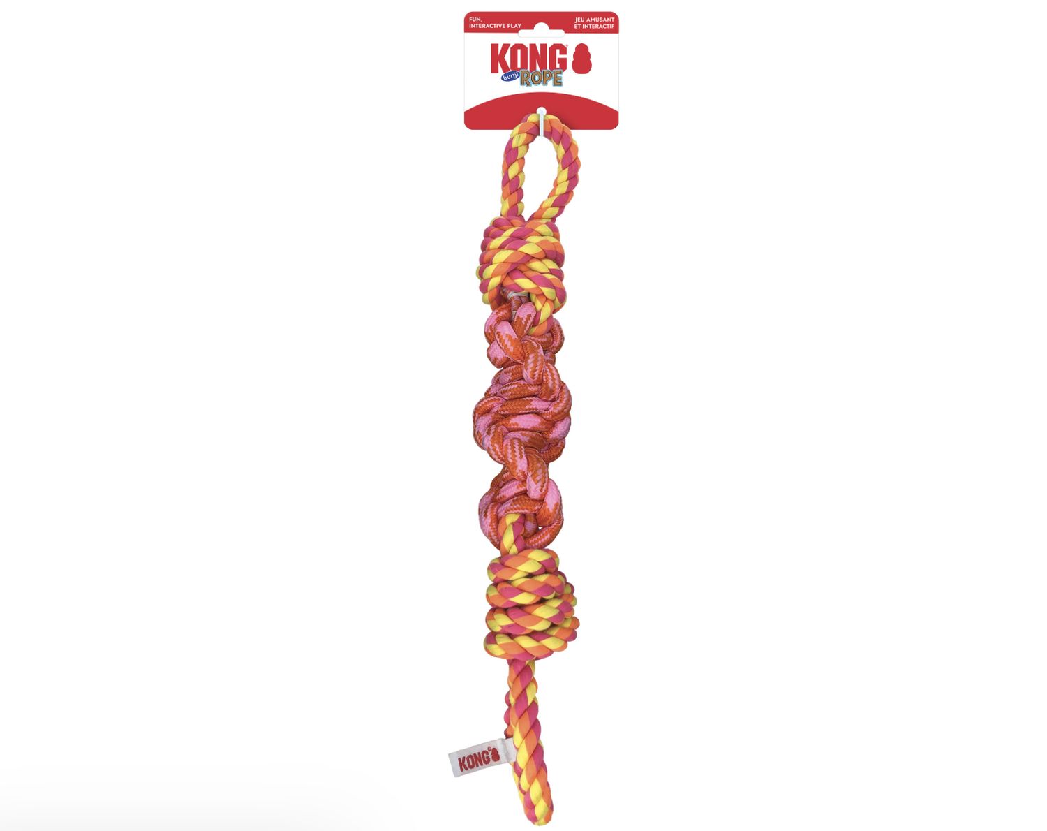 Kong Large Knotted Rope Bunji Dog Toy