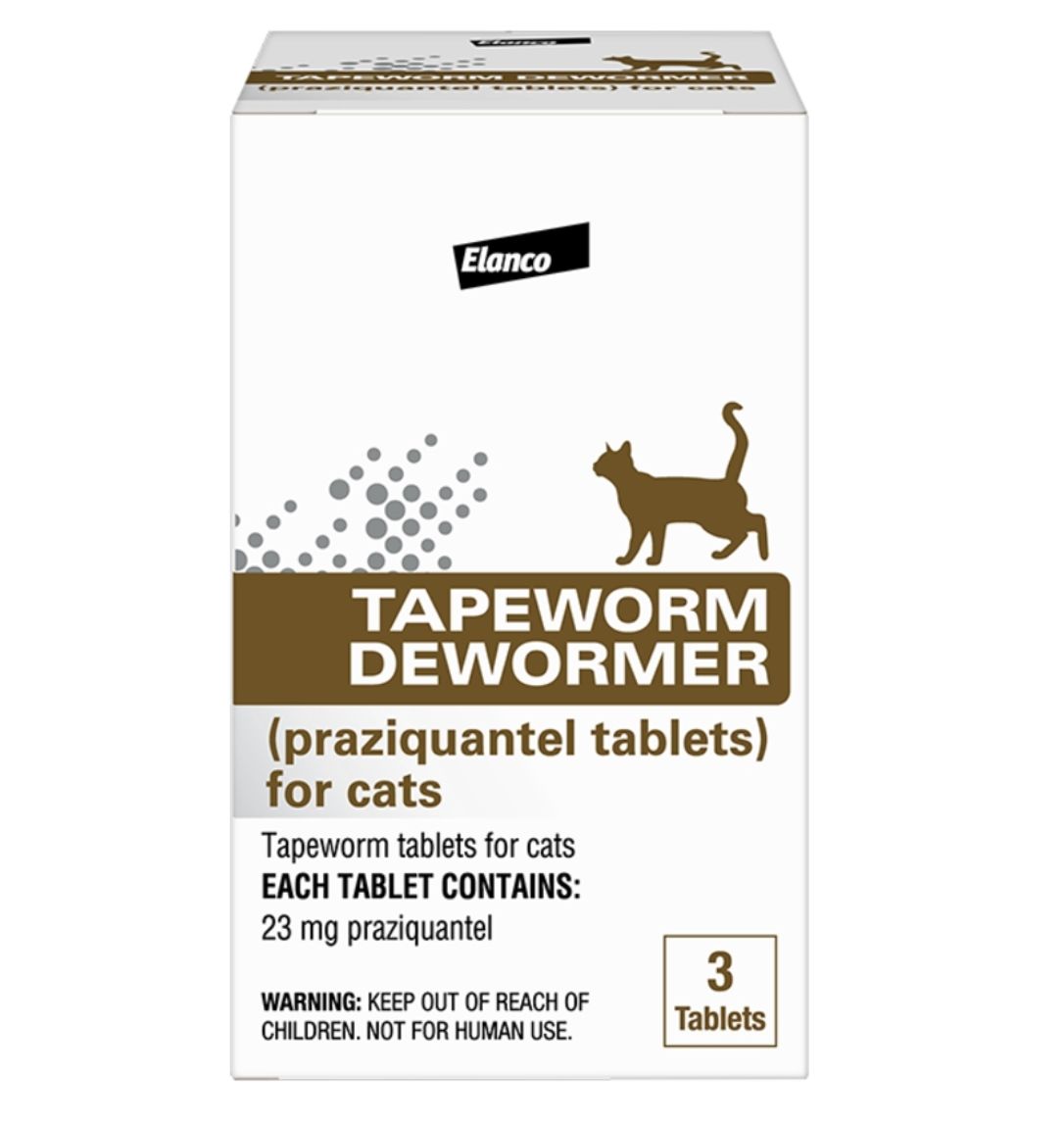 Elanco Tapeworm Dewormer for cats 3pk