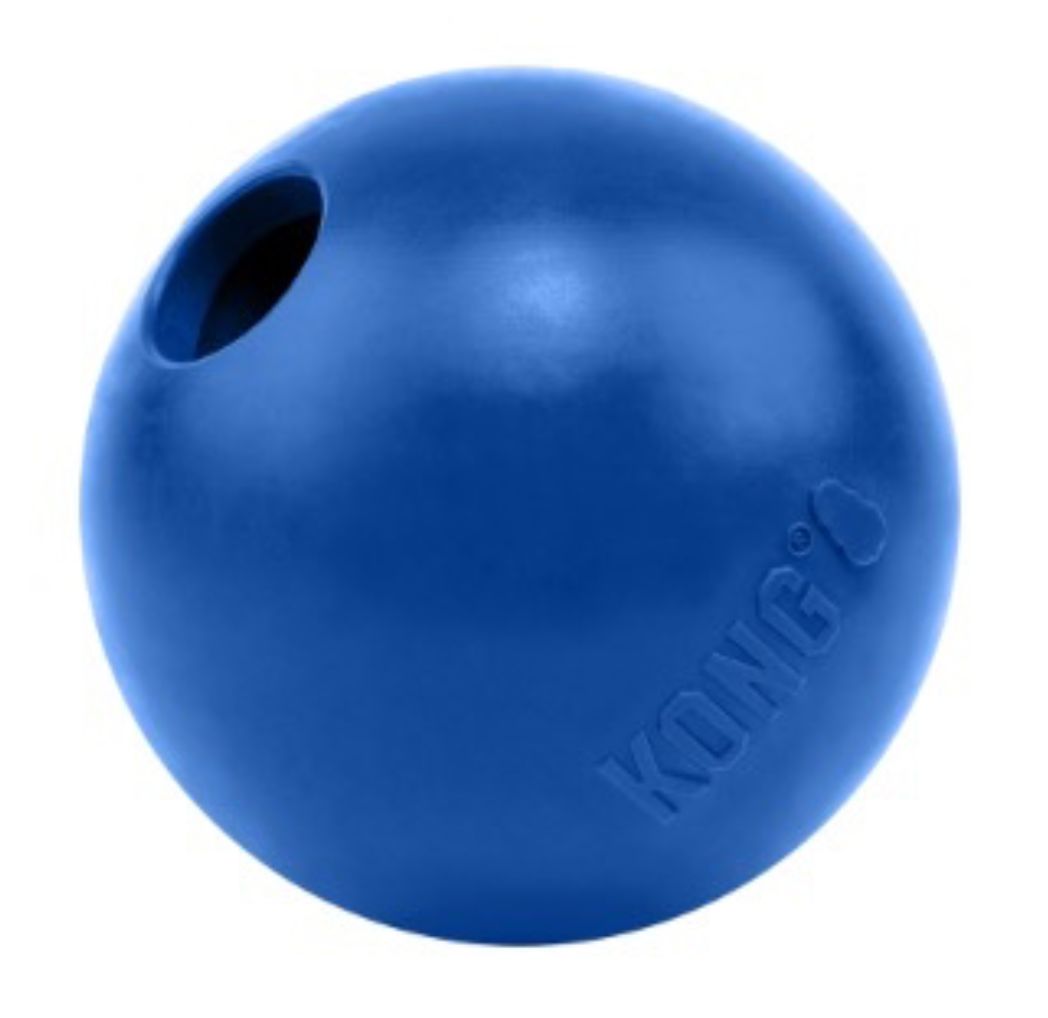 KONG Ball with Hole Old Glory Dog Toy S