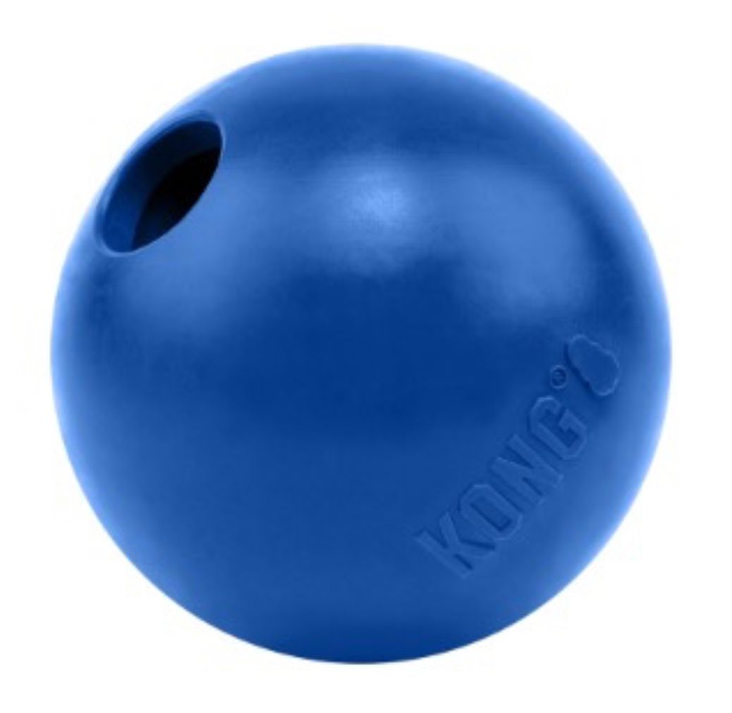 KONG Ball with Hole Old Glory Dog Toy - LG