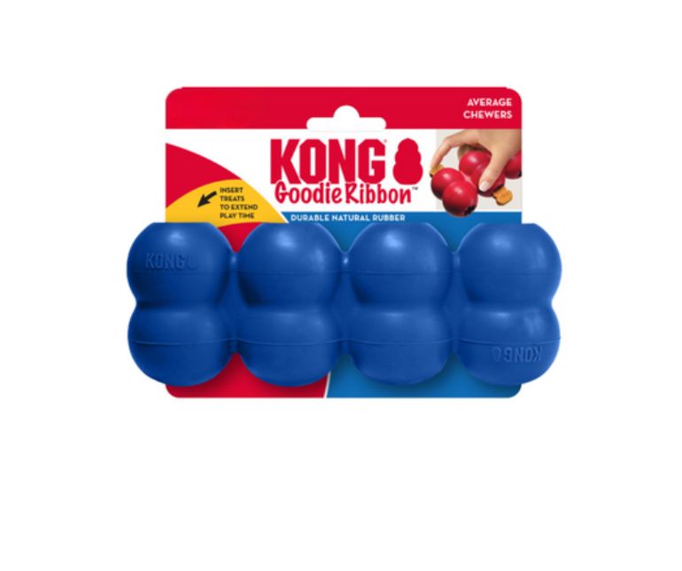 KONG Old Glory Goodie Ribbon Dog Toy - S