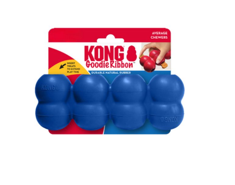 KONG Old Glory Goodie Ribbon Dog Toy - M