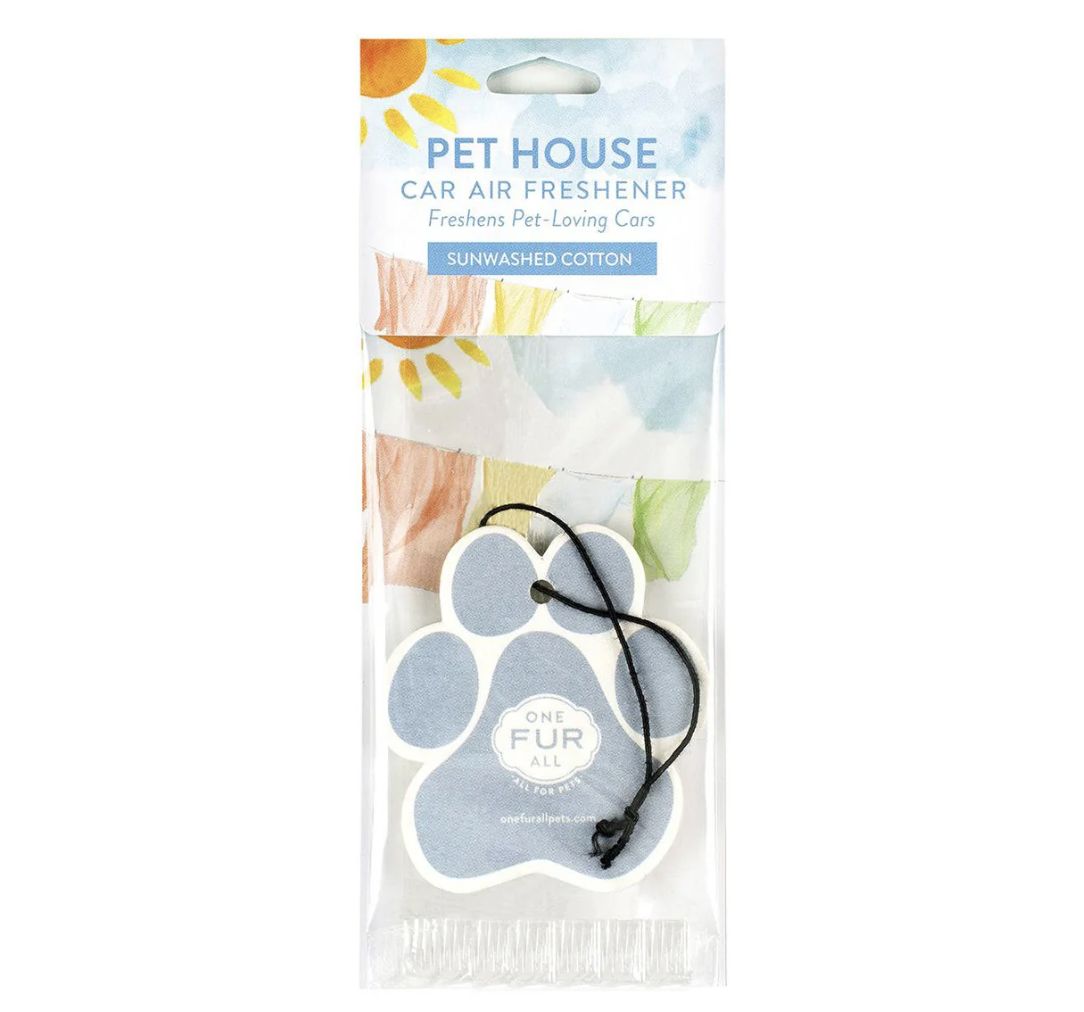 Pet House Car Air Freshener- Sunwashed Cotten