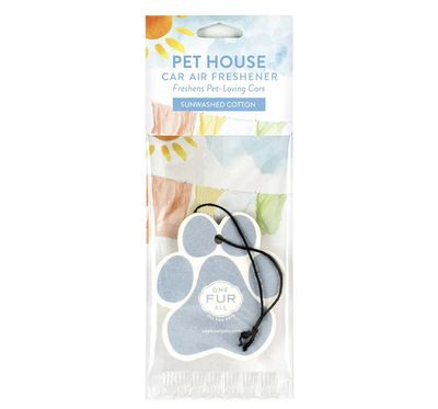 Pet House Car Air Freshener- Sunwashed Cotten