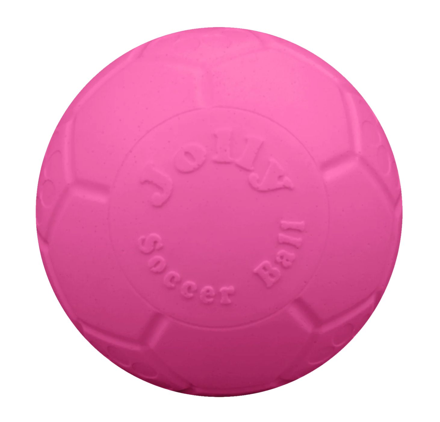 Jolly Pet Soccer Ball Pink Dog Toy - L