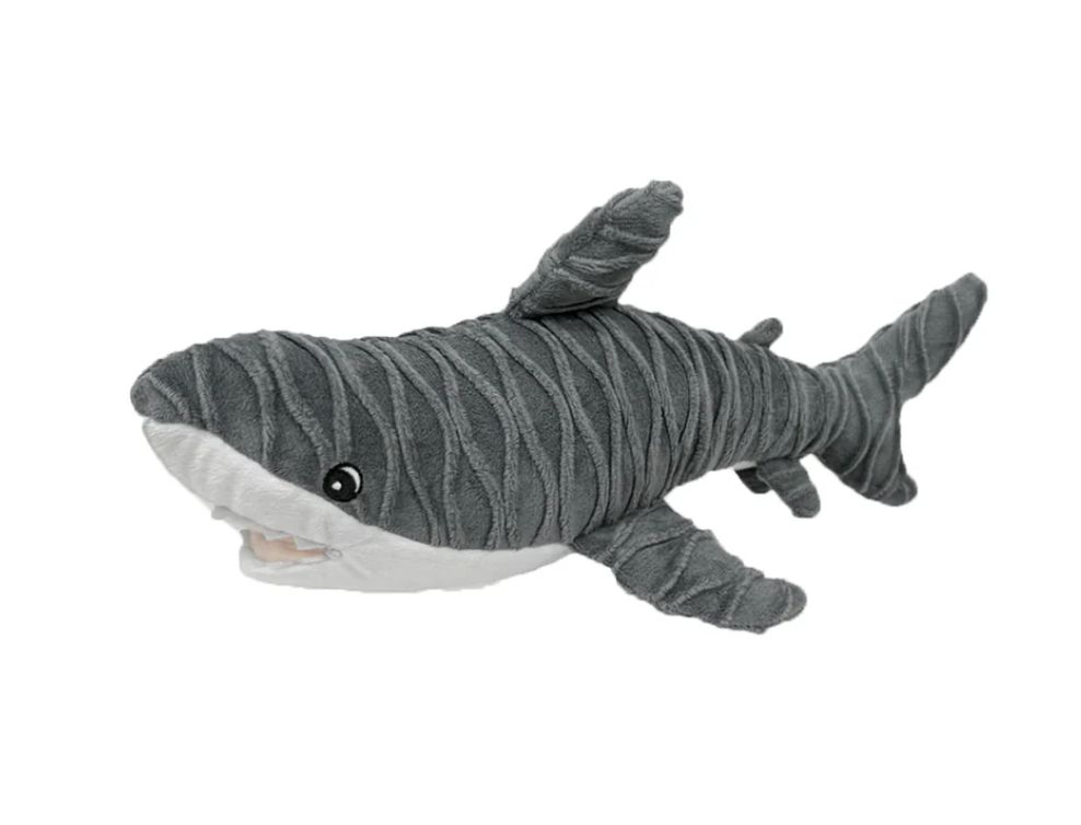 PetLou Groovyz Shark Dog Toy - 22"