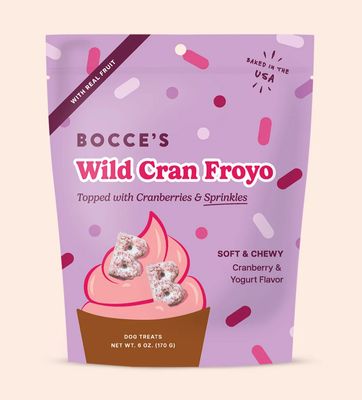 Bocce's Bakery Wild Cran Froyo Soft &amp; Chewy Dog Treats