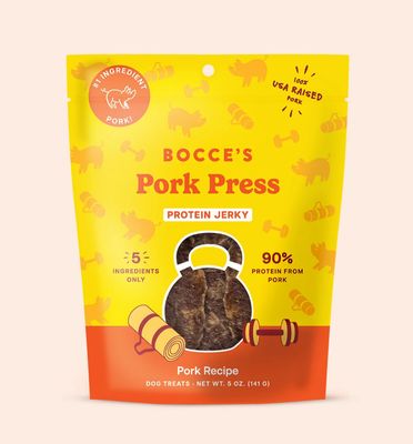 Bocce's Bakery Pork Press Jerky Dog Treats