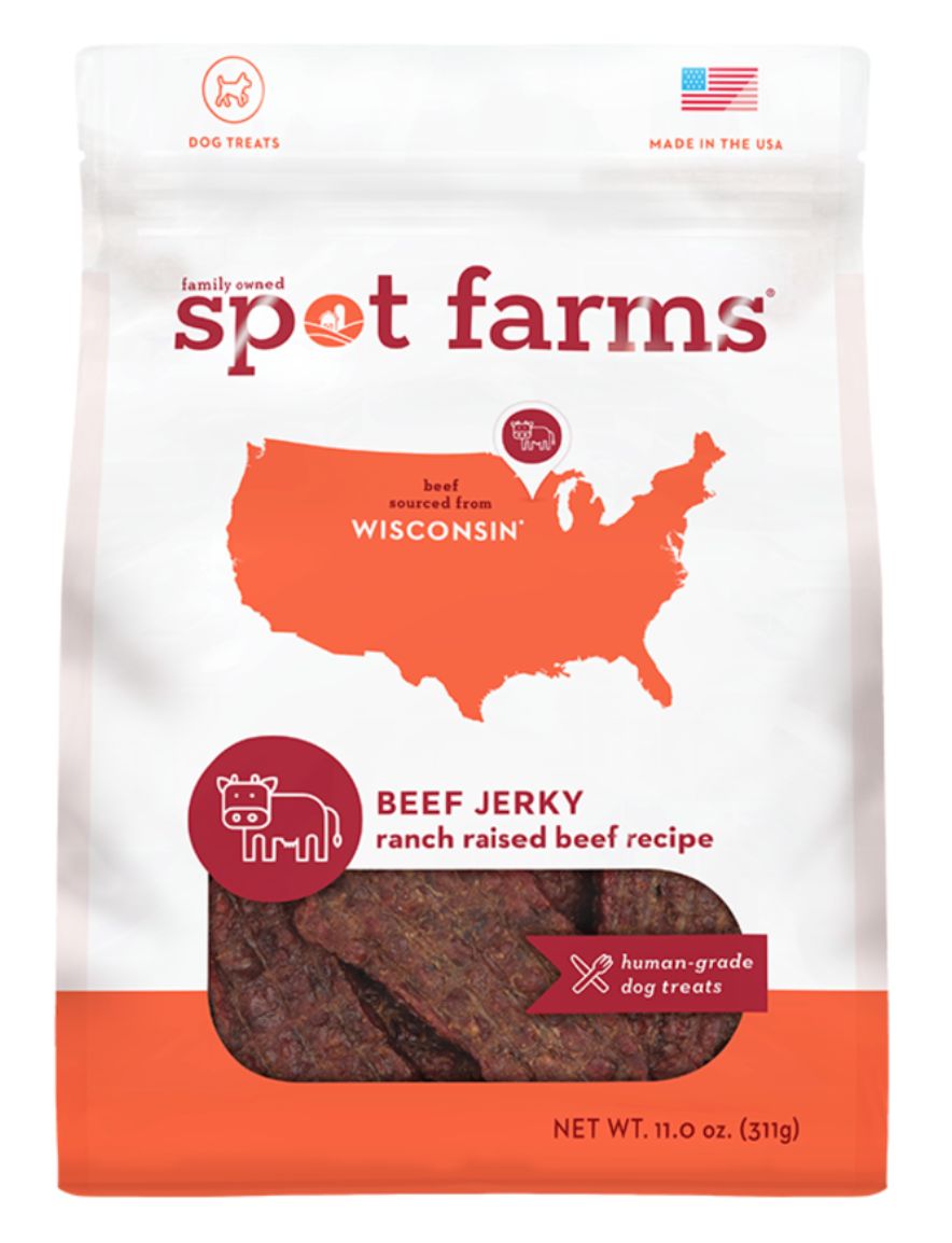 Spot Farms Basics Beef Jerky Tenders Dog Treats 11oz Spot Farms Basics Beef Jerky Tenders Dog Treats 11oz
