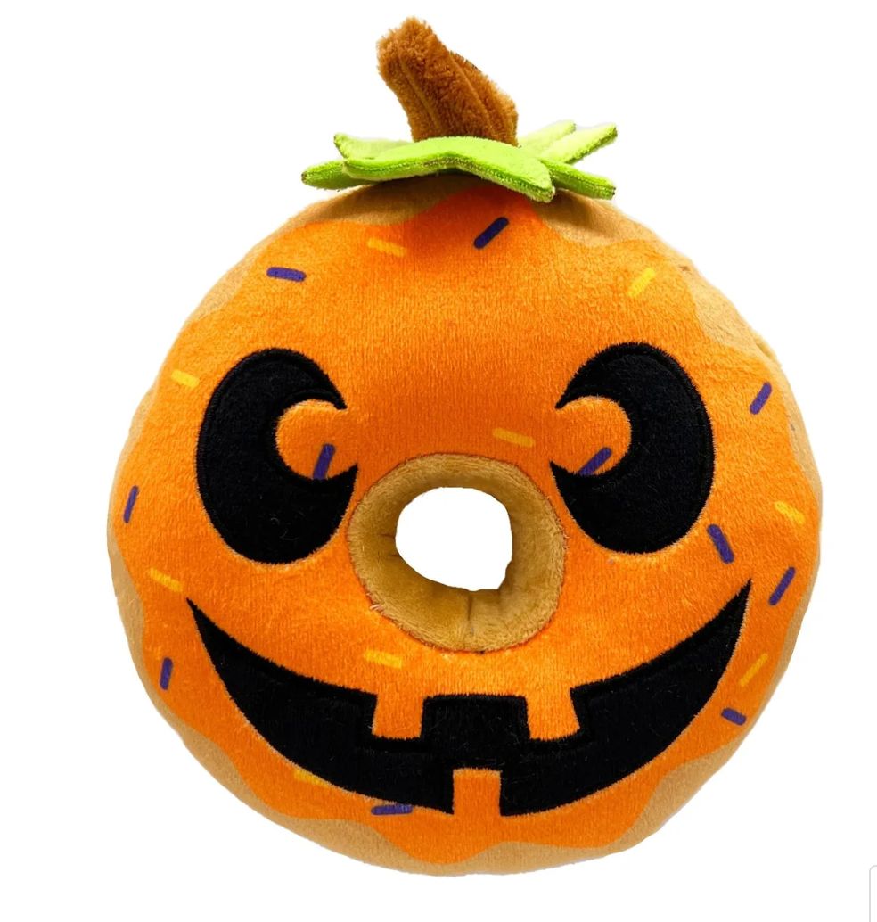 Huxley &amp; Kent Pumpkin Donut Dog Toy