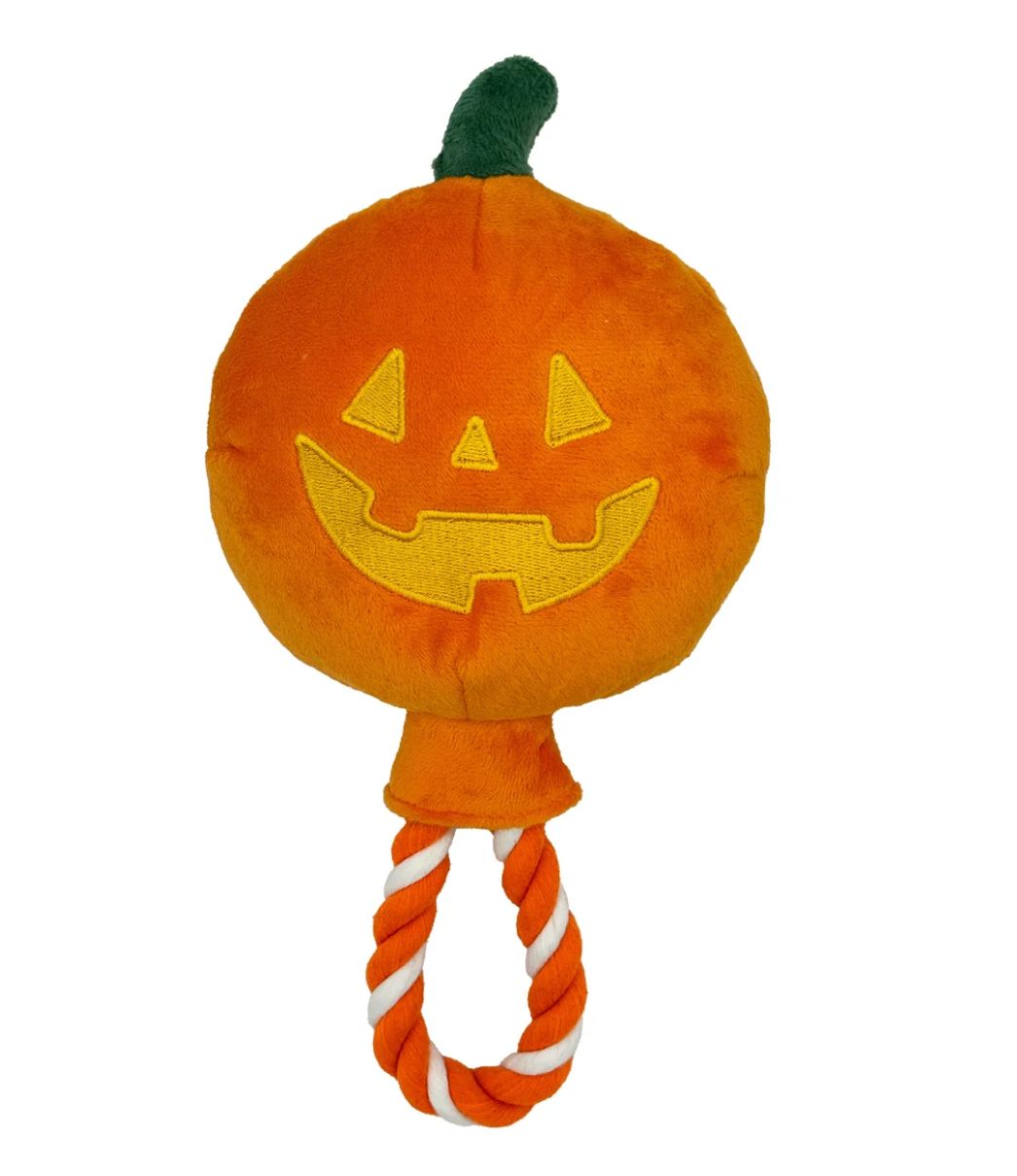 Huxley &amp; Kent Jack-O-Lantern Pop Dog Toy