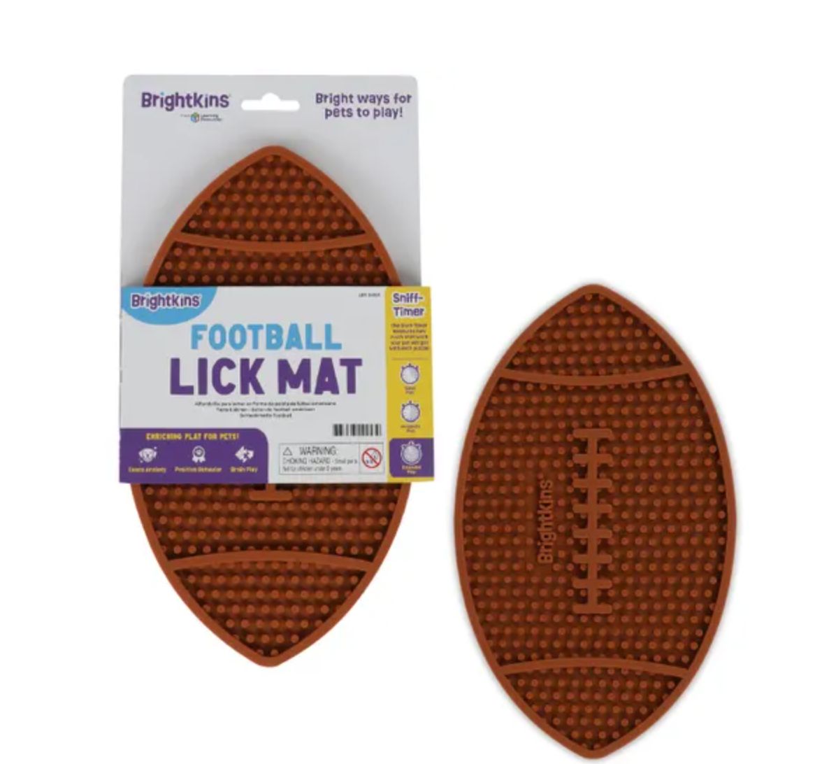 Brightkins Football Lick Mat