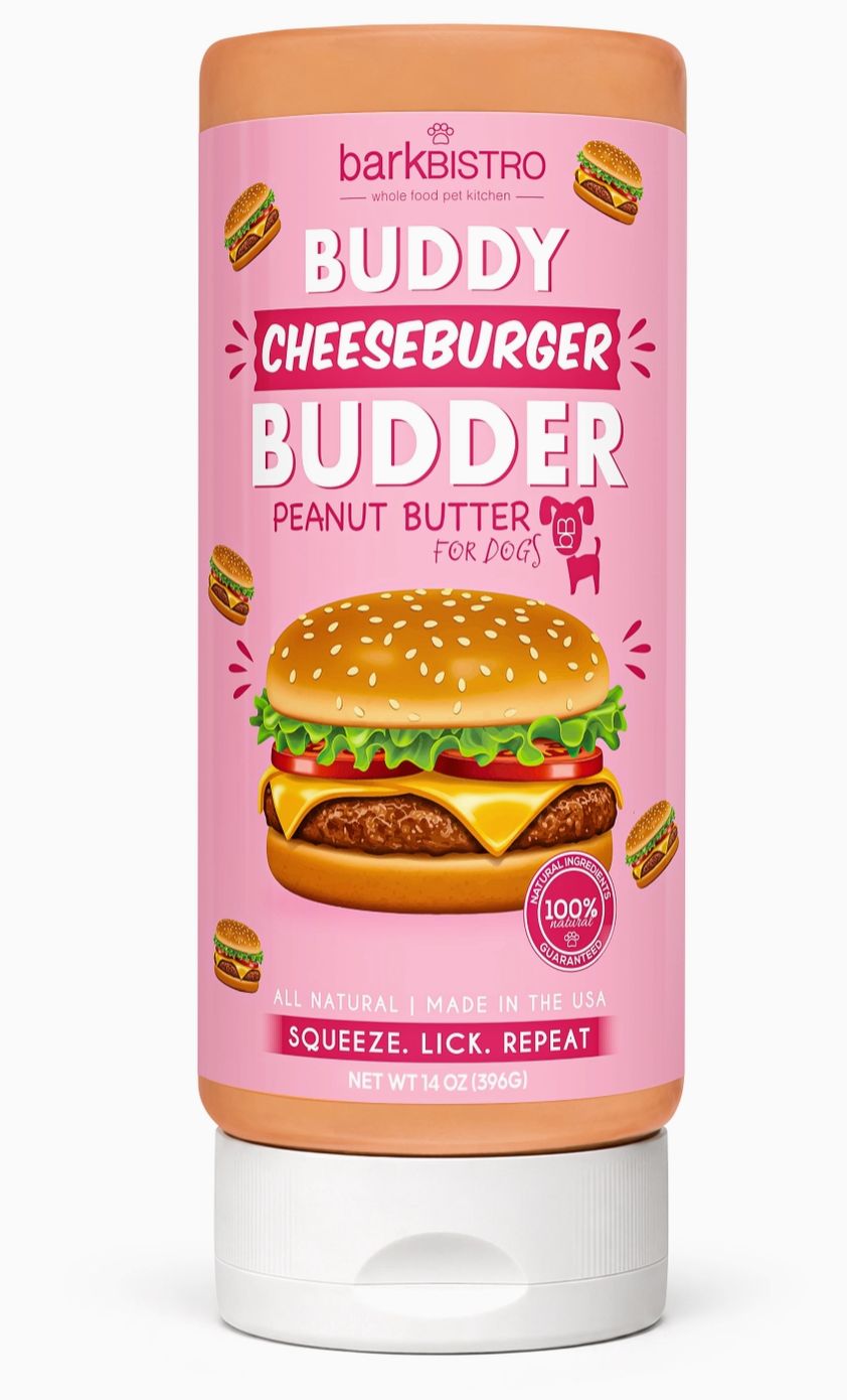 Bark Bistro Buddy Budder - Cheeserburger 14oz