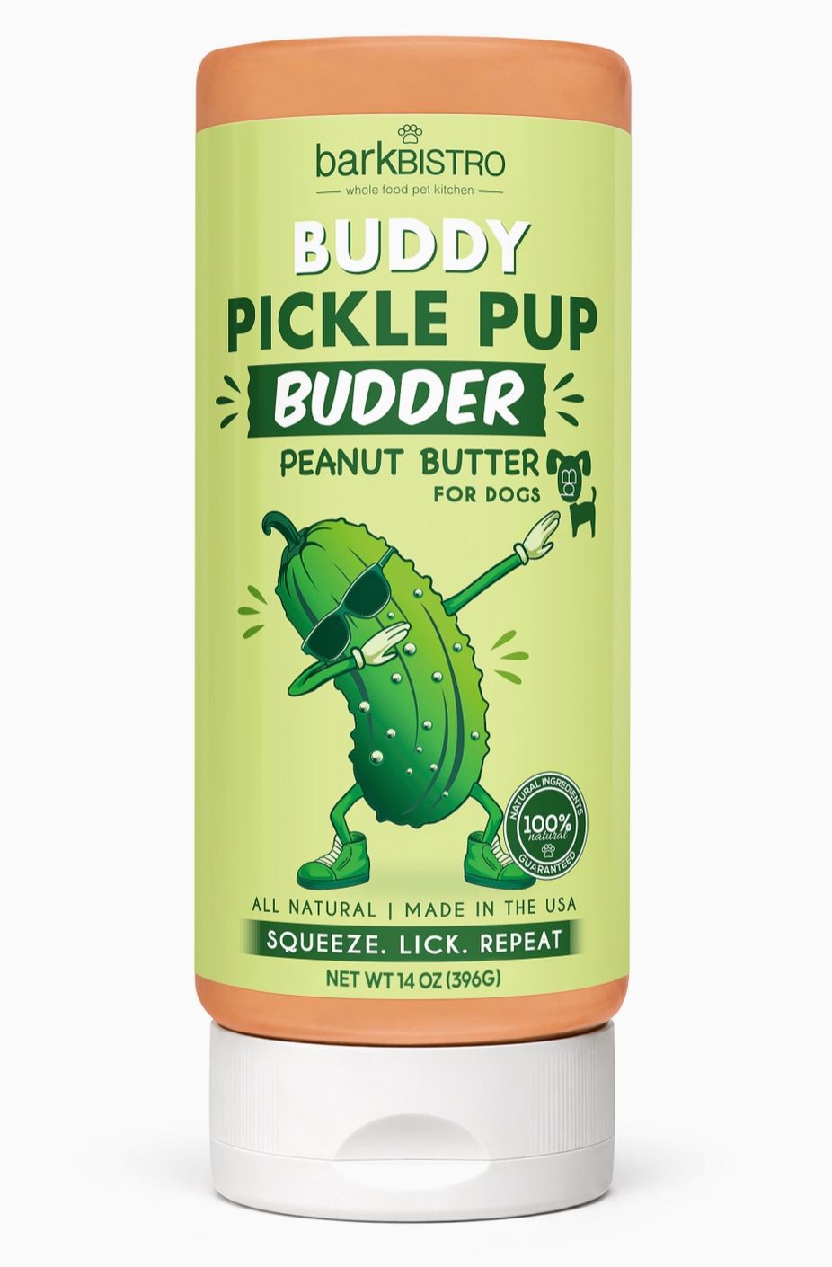 Bark Bistro Buddy Budder - Pickle Pup 14oz