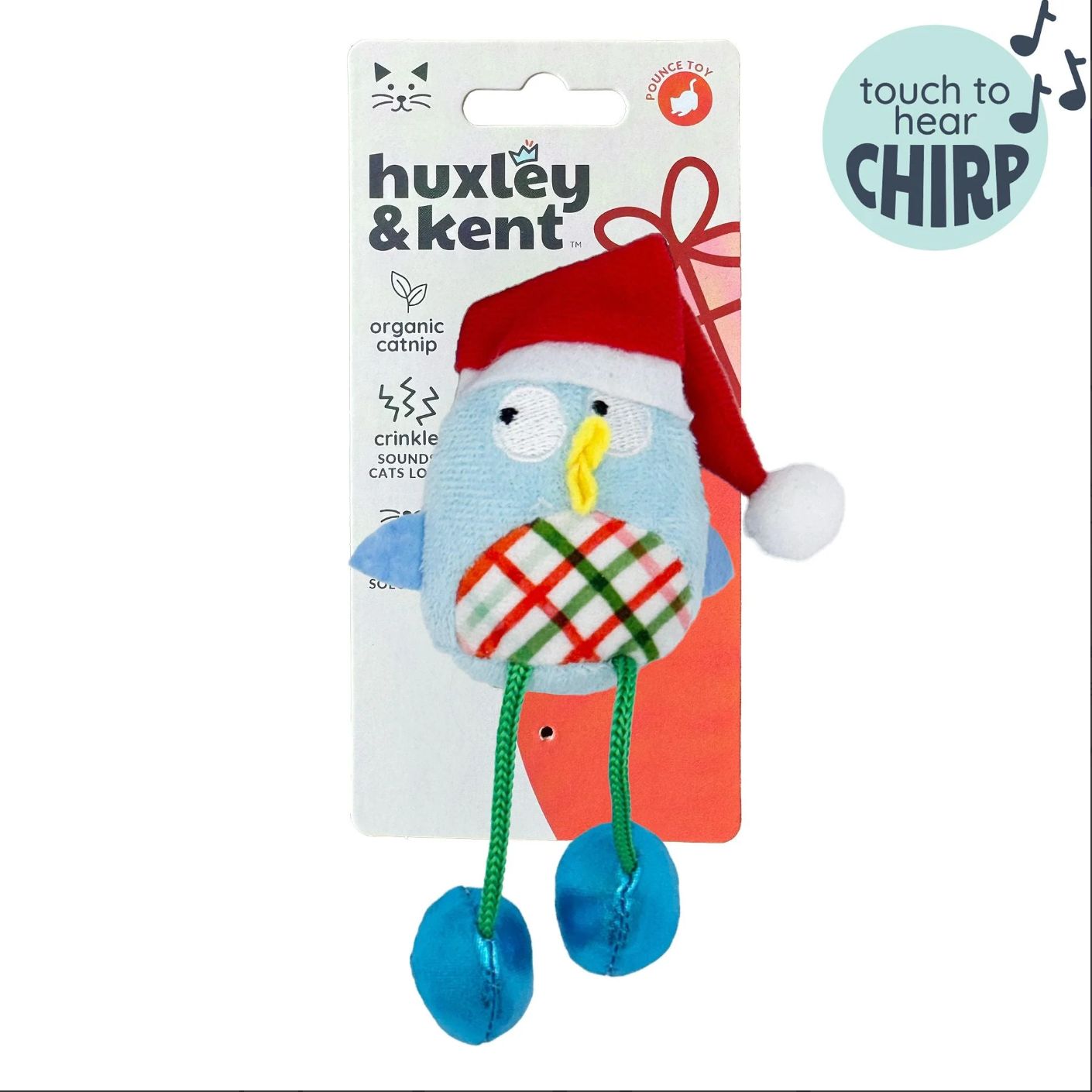 Huxley &amp; Kent Holiday Bird Cat Toy