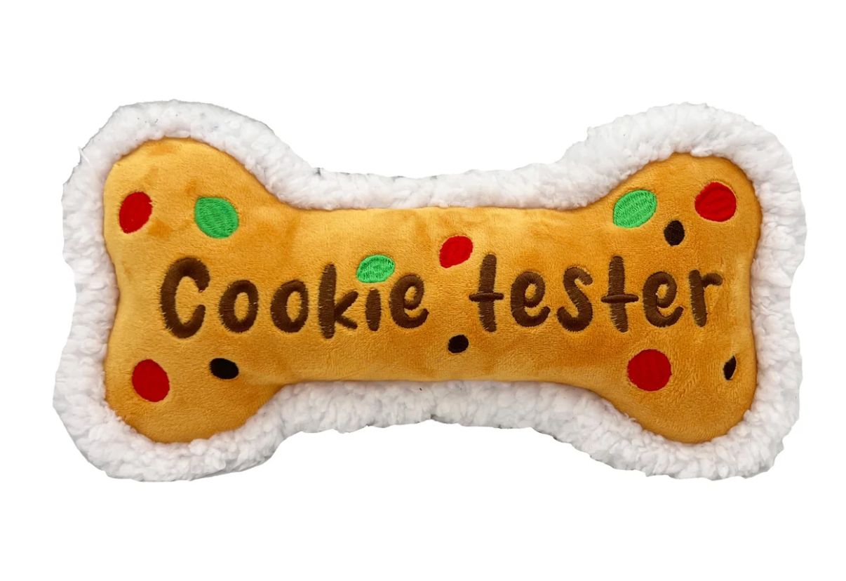 Huxley &amp; Kent Cookie Tester Bone Dog Toy - L