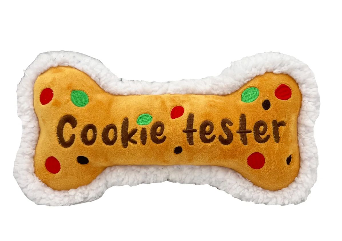 Huxley &amp; Kent Cookie Tester Bone Dog Toy - S