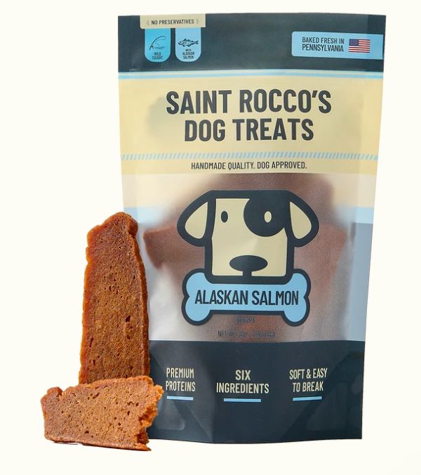 Saint Rocco's Dog Treats- Salmon Single