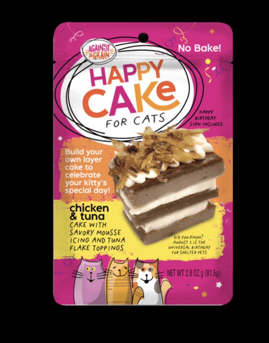 Evanger's Happy Cake Chicken/Tuna Cat Treat