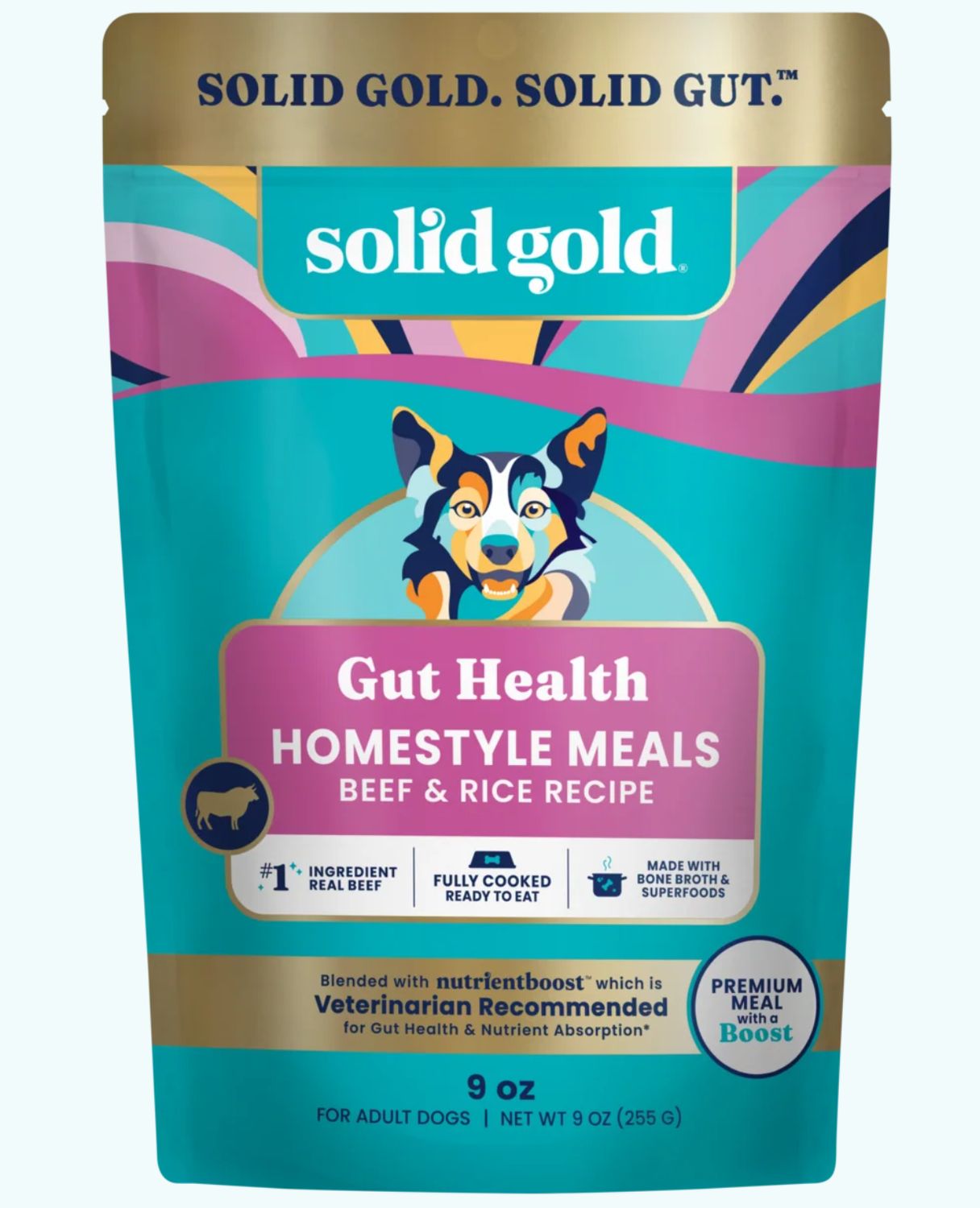 Solid Gold Homestyle Meals Gut Health Dog Topper 9oz