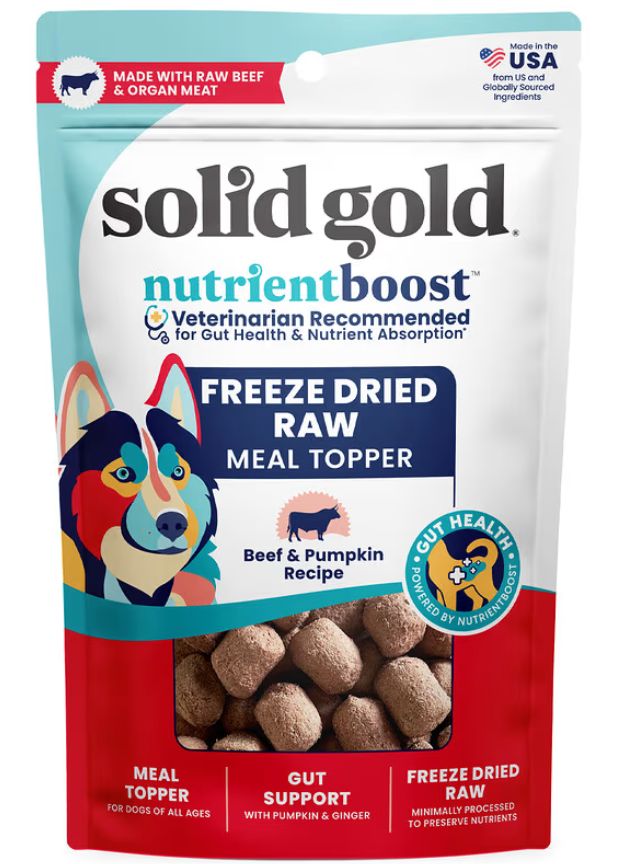 Solid Gold NutrientBoost Beef &amp; Pumpkin Topper 5.5oz