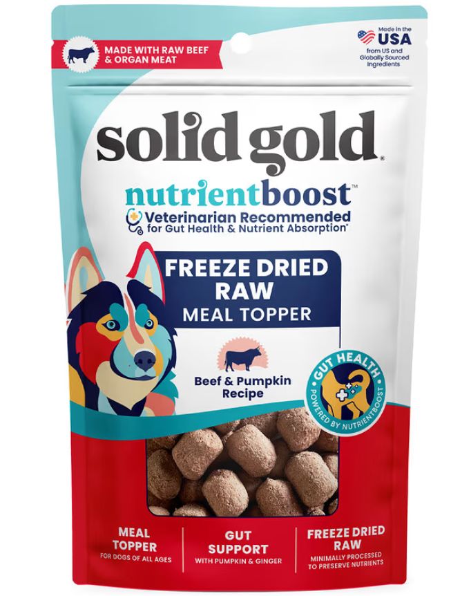 Solid Gold NutrientBoost Beef &amp; Pumpkin Topper 12.5oz