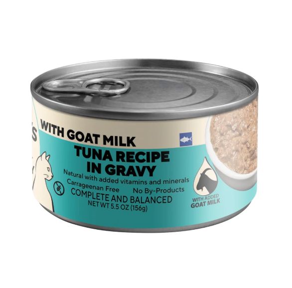 Dave's Naturally Healthy Tuna Recipe in Gravy with Goat Milk 5.5 oz