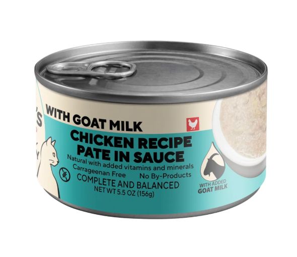 Dave's Naturally Healthy Chicken Recipe Pate in Sauce with Goat Milk  5.5 oz