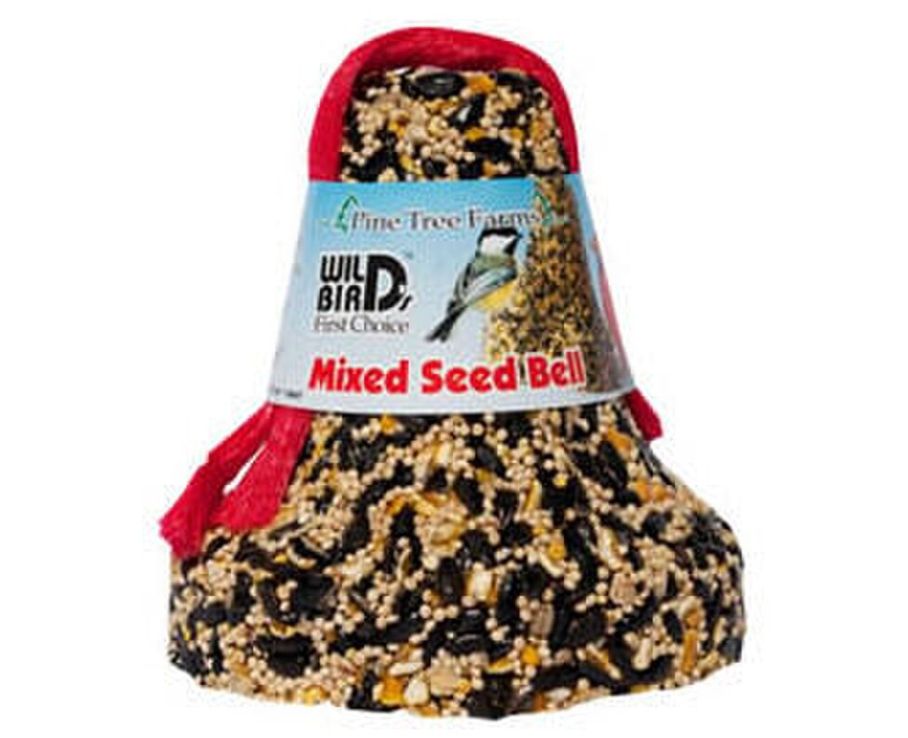 Pine Tree Farms Mixed Seed Bell with Net 16oz