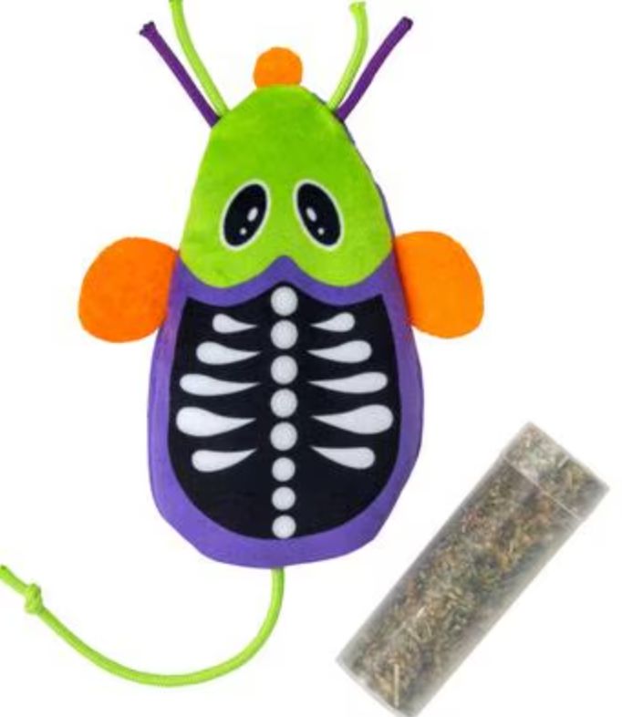 Kong Skeleton Mouse Refillable Cat Toy