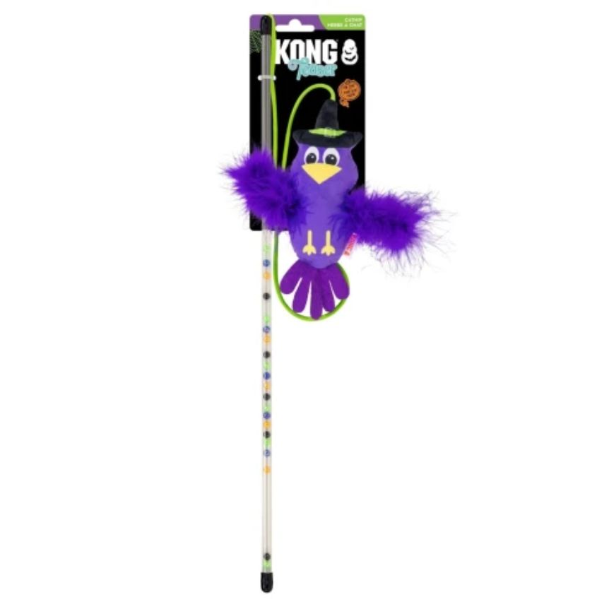 Kong Crow Halloween Teaser Cat Toy