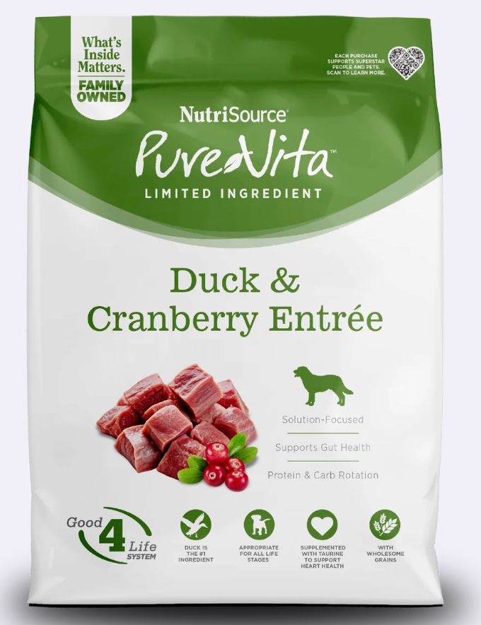 PureVita Duck &amp; Cranberry Entree - 4lbs