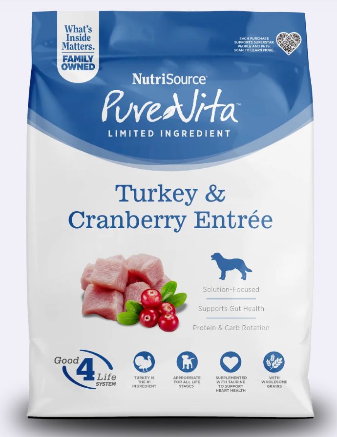 PureVita Turkey &amp; Cranberry Entree- 4lb