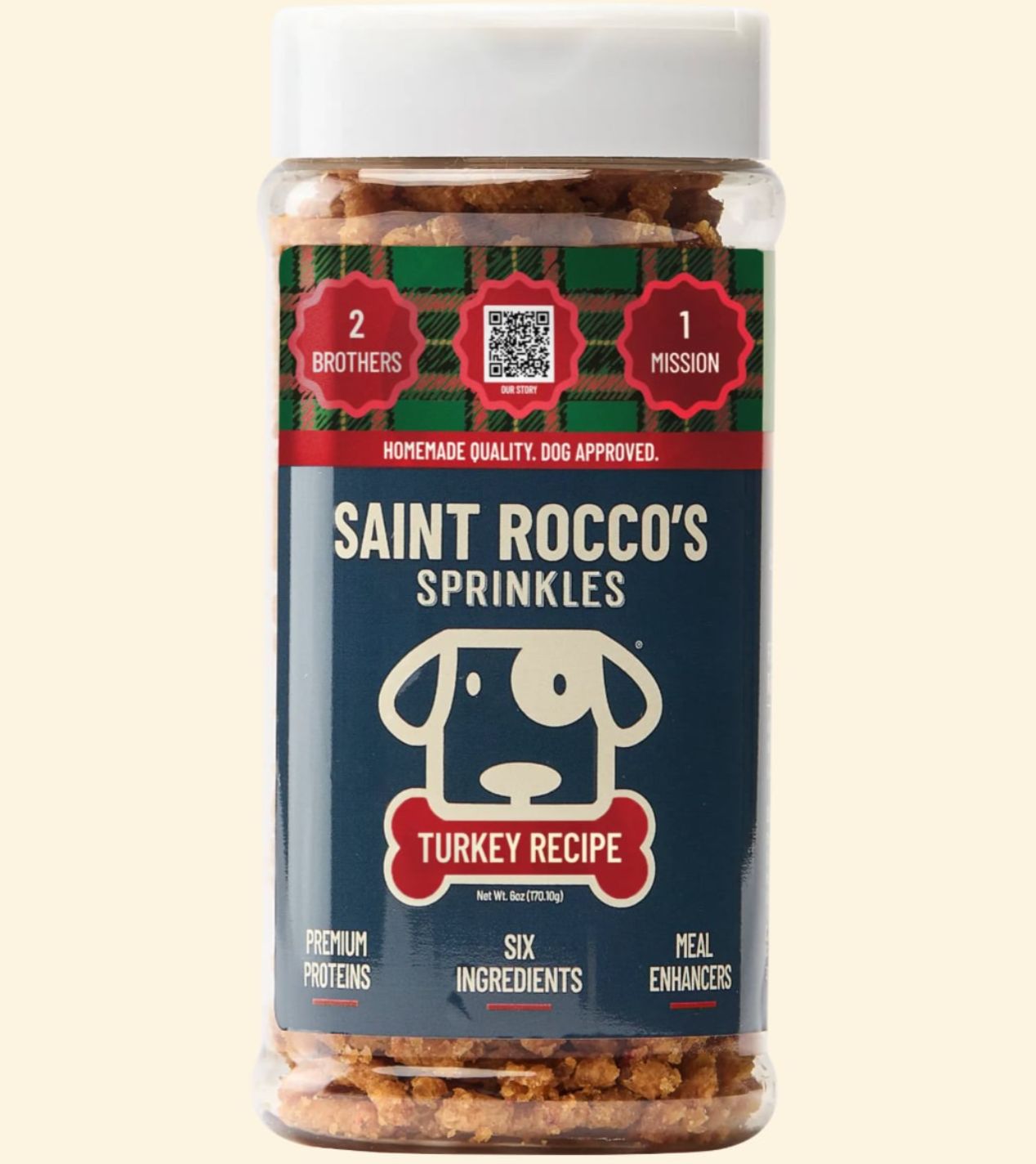 Saint Rocco's Turkey Sprinkle Topper 6oz