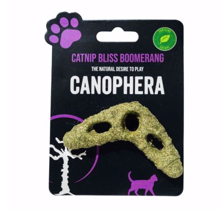 Canophera Boomerang Catnip Chew Cat Toy