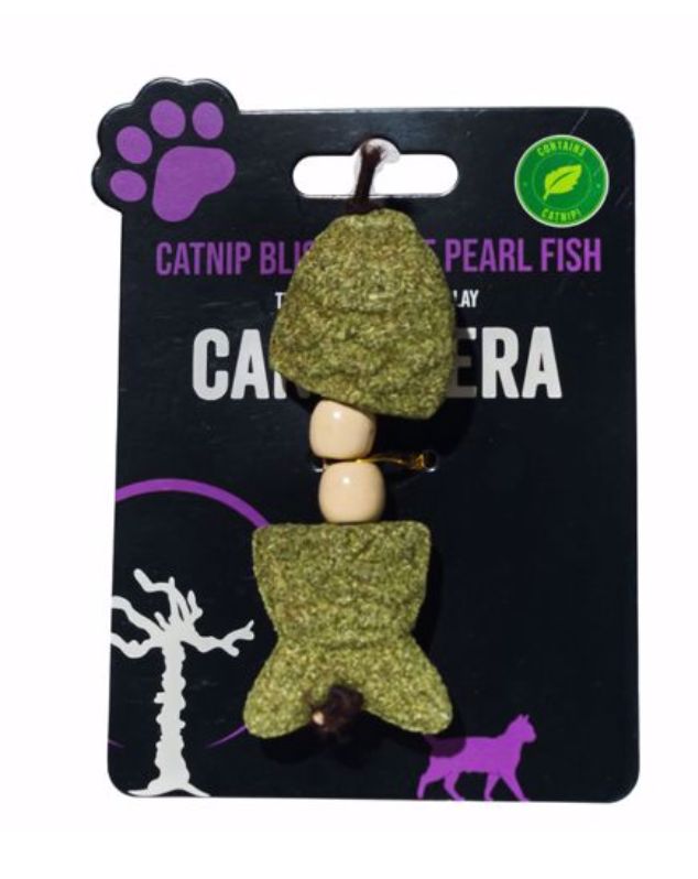 Canophera Fish W Maplewood Pearls Cat Toy