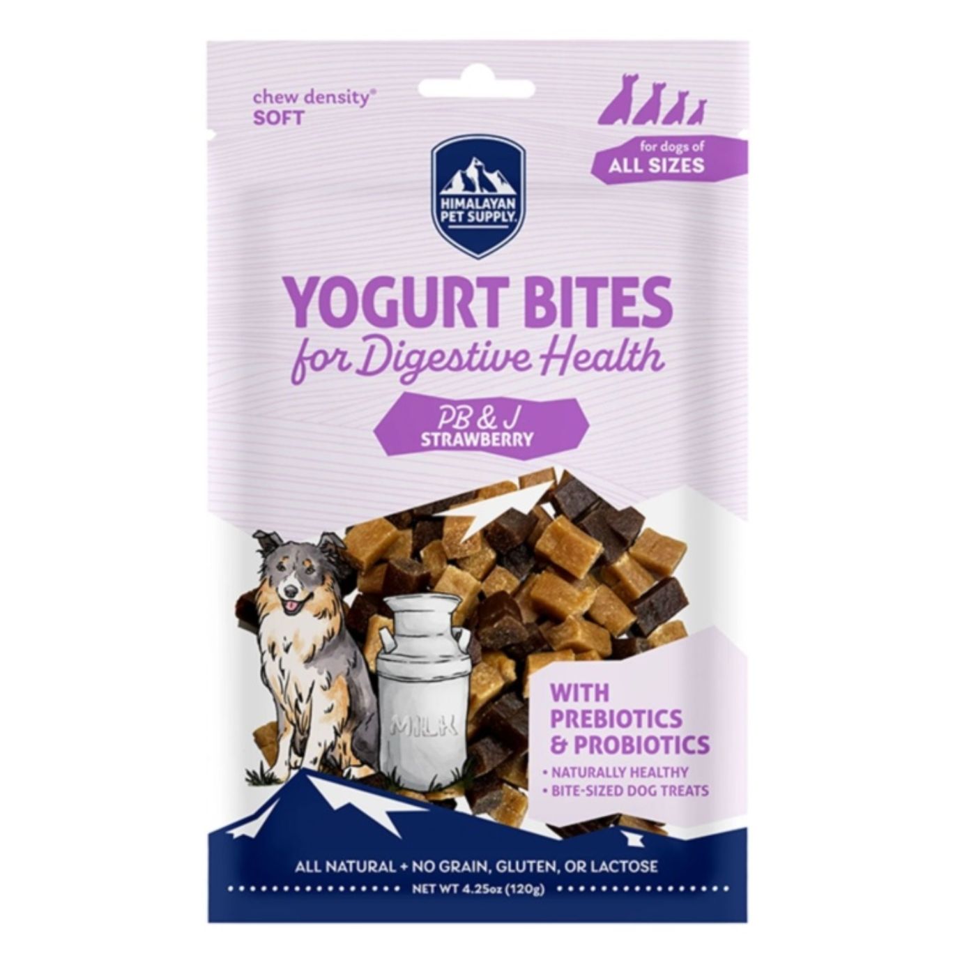 Himalayan Pet Supply Yogurt Bites PB&amp;J Dog Treats