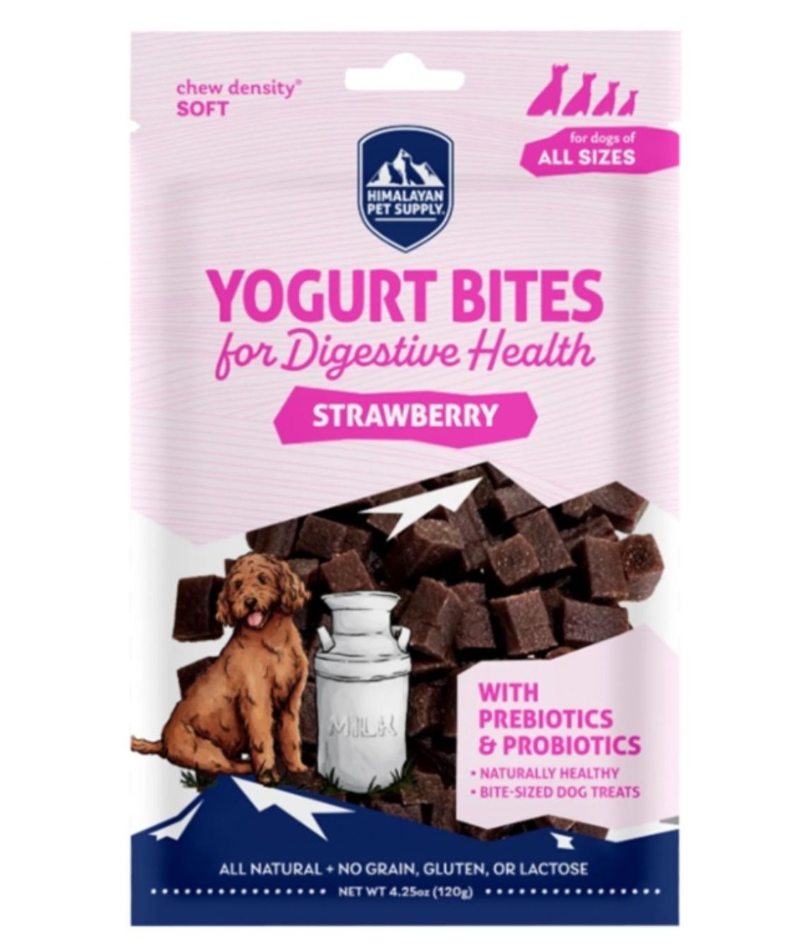 Himalayan Pet Supply Yogurt Bites Strawberry Dog Treats