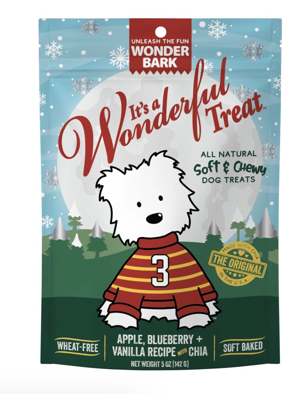 Wonder Bark It's a Wonderful Treat Dog Treats 6oz
