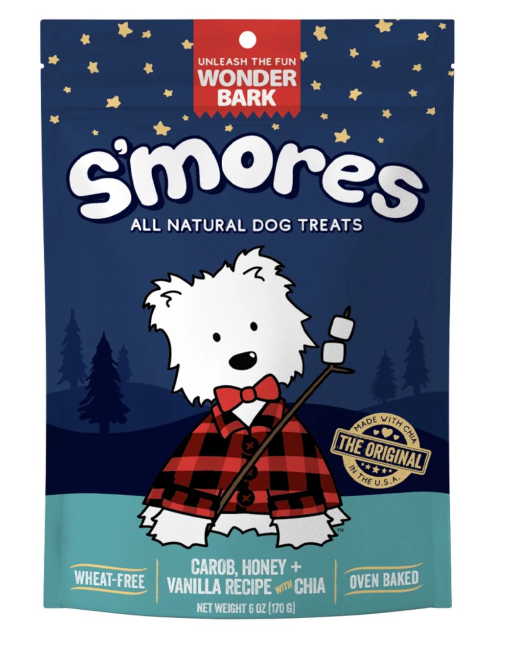Wonder Bark S'mores Dog Treats 6oz