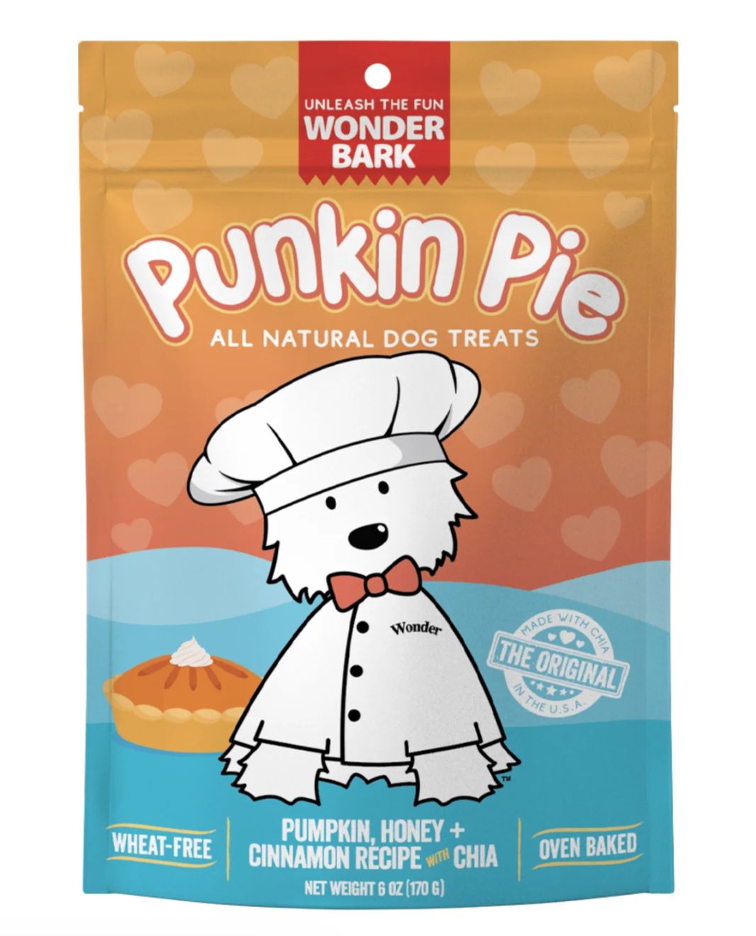 Wonder Bark Pumpkin Pie Dog Treats 6oz
